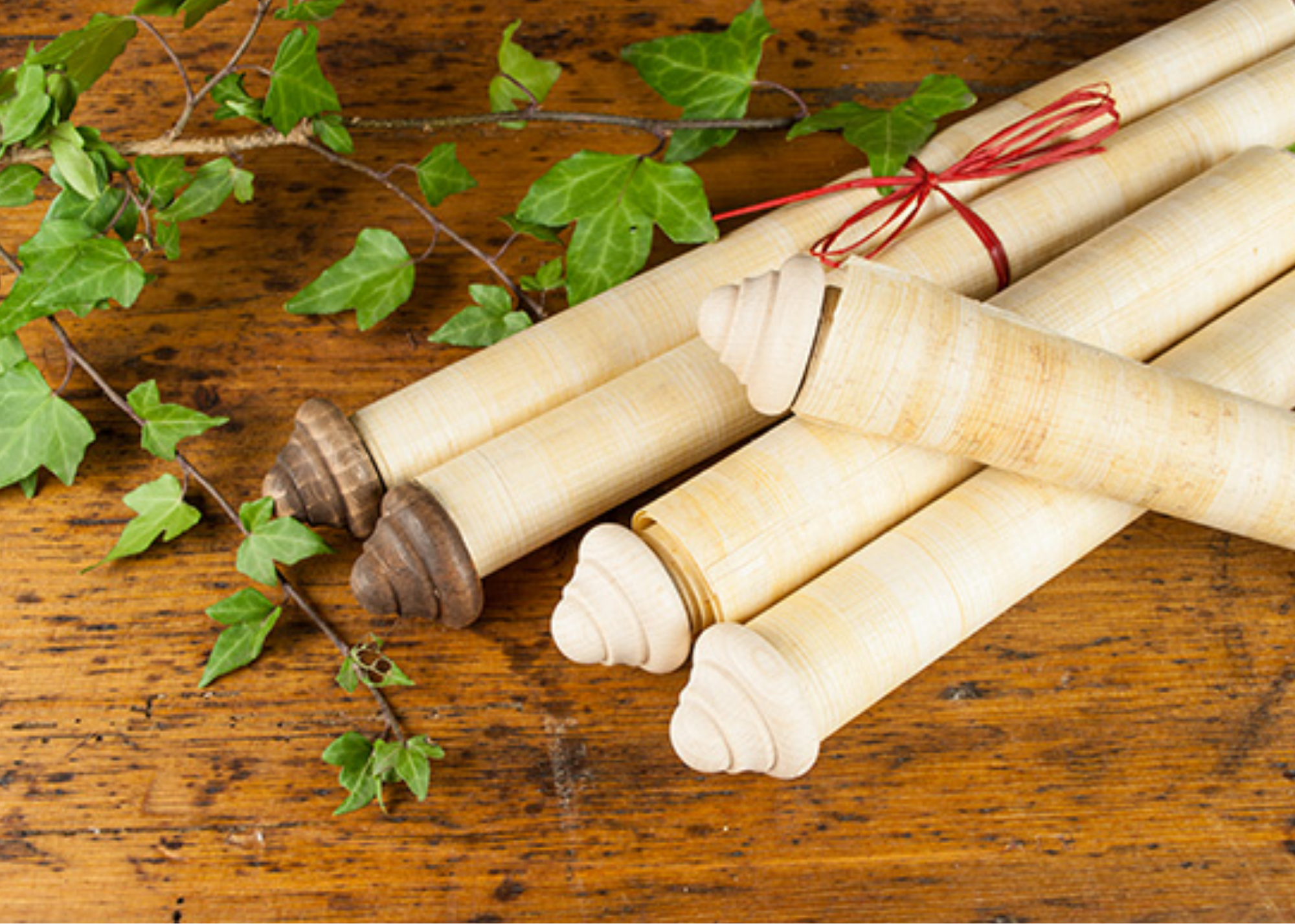 papyrus scrolls