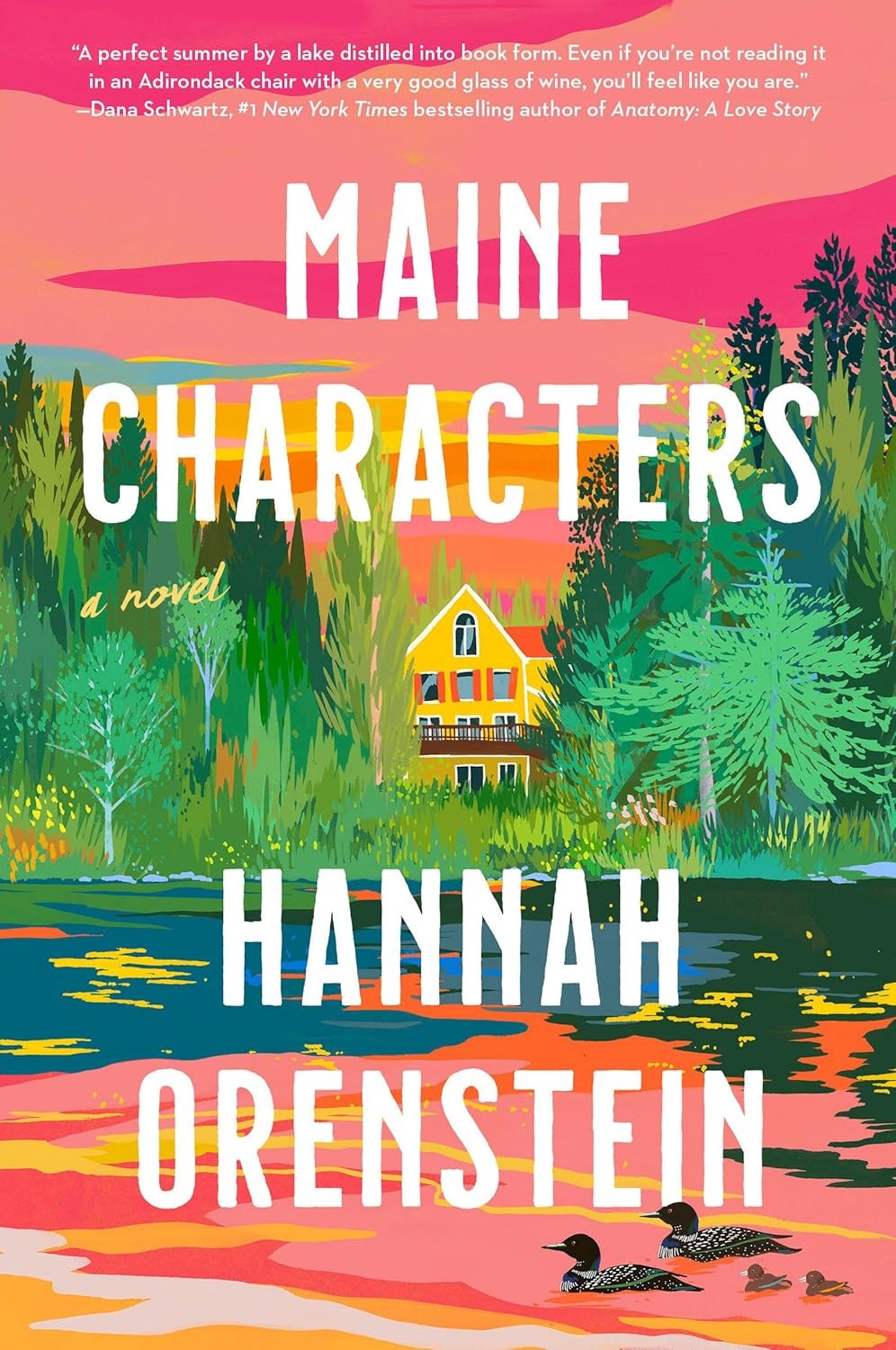 Maine Characters a Novel by Hannah Orenstein