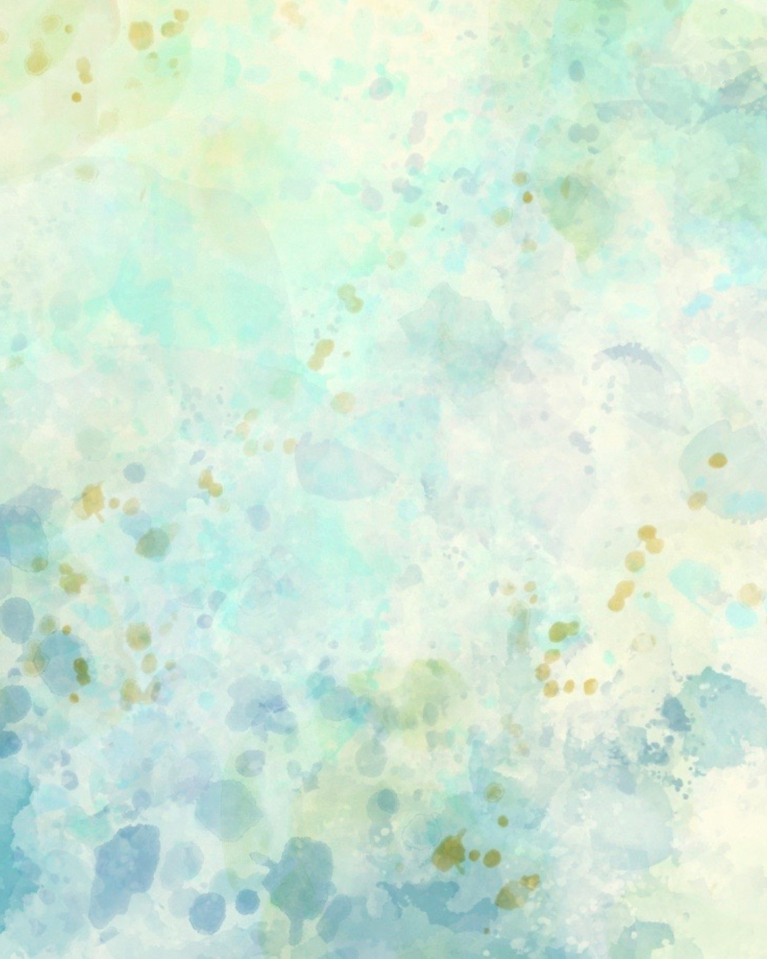 blue and green watercolor paint