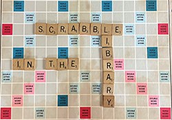 Scrabble board