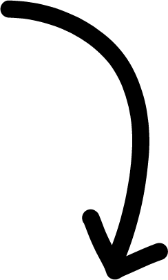 Icons - Right Curved Arrow - Black