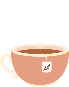 Icons - Cup with Tea - Pink