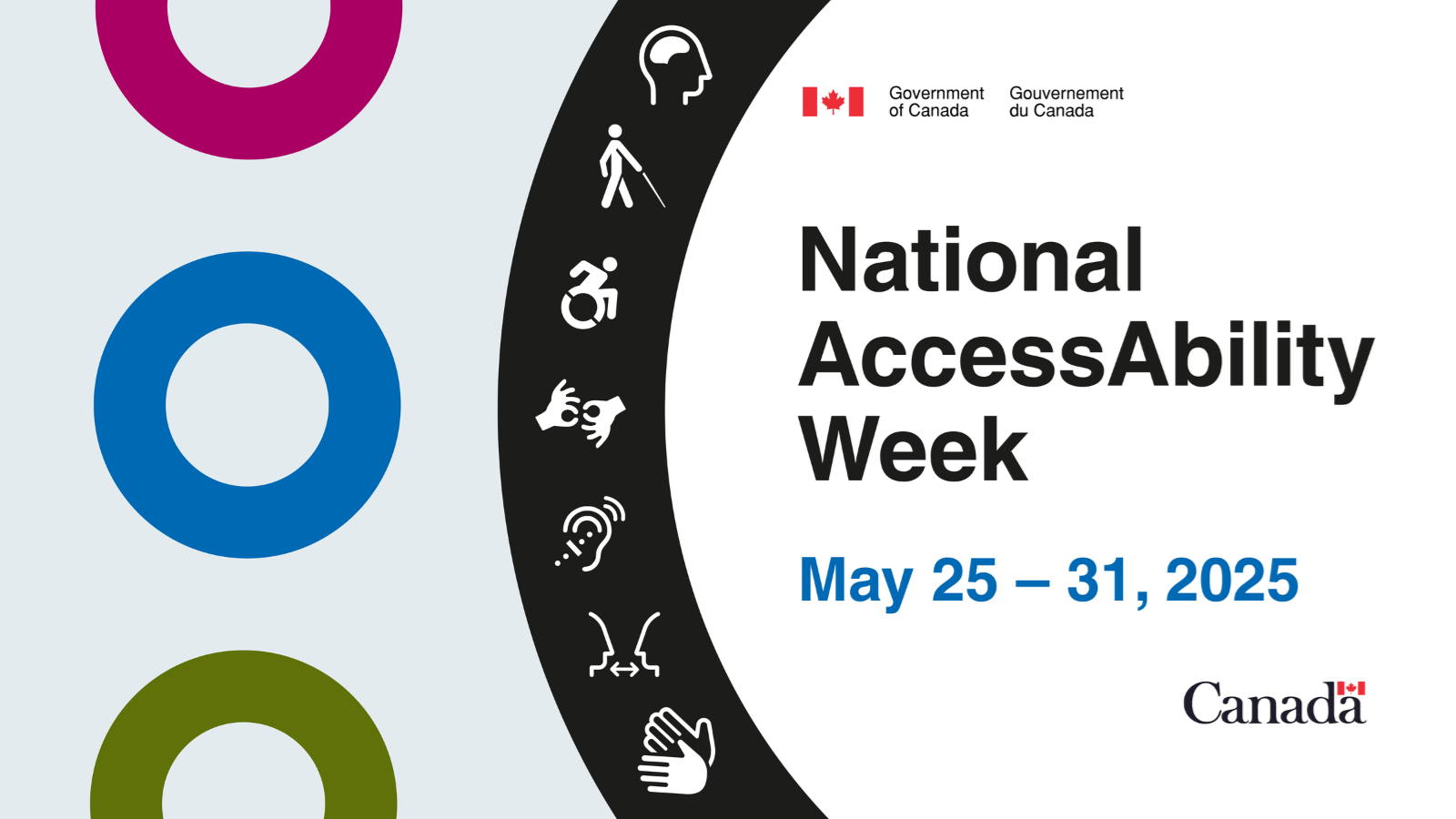 National AccessAbility Week banner, May 25-31