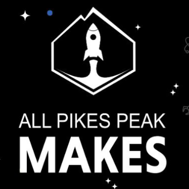 The APPM logo - a drawing of a rocket with "All Pikes Peak Makes" underneath.