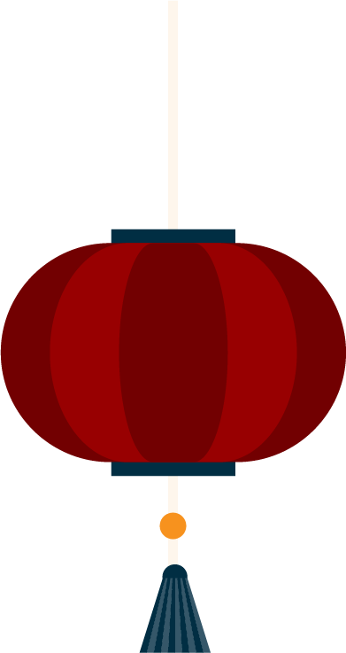 Red Lunar New Year Lantern