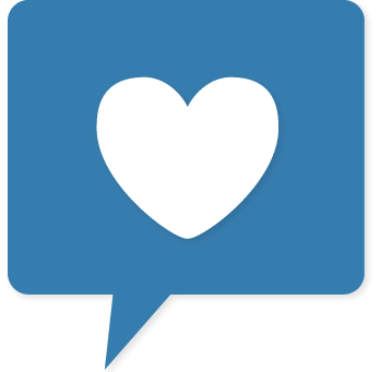 Icons - Infographics - Heart - Dark Blue