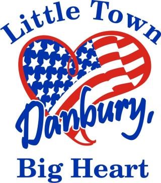 Little Town Danbury Big Heart logo