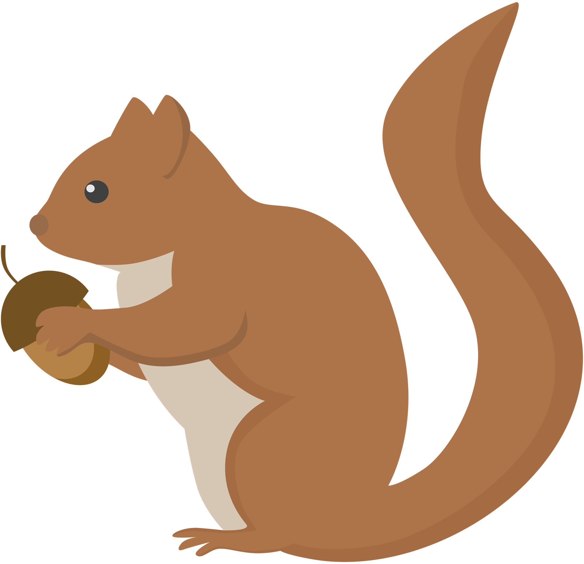 Icons - Squirrel - Brown