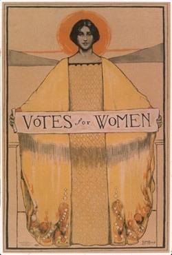 Art Deco Votes for Women Image