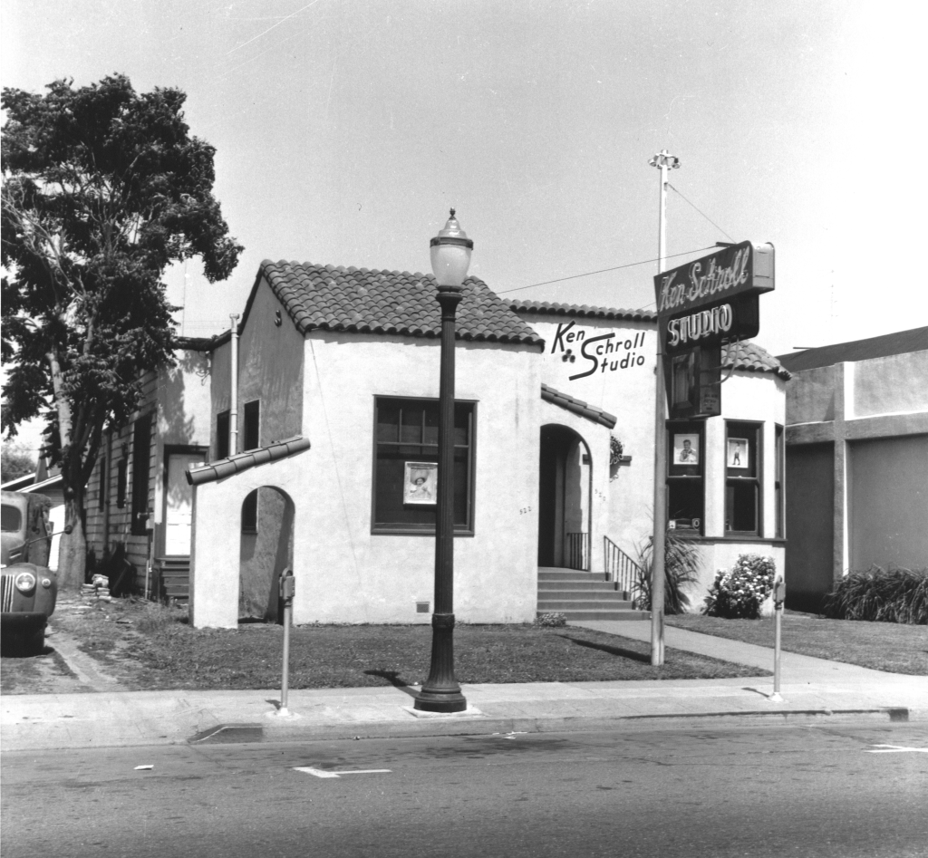 Studio of photographer Ken Schroll on Mendocino Avenue.
