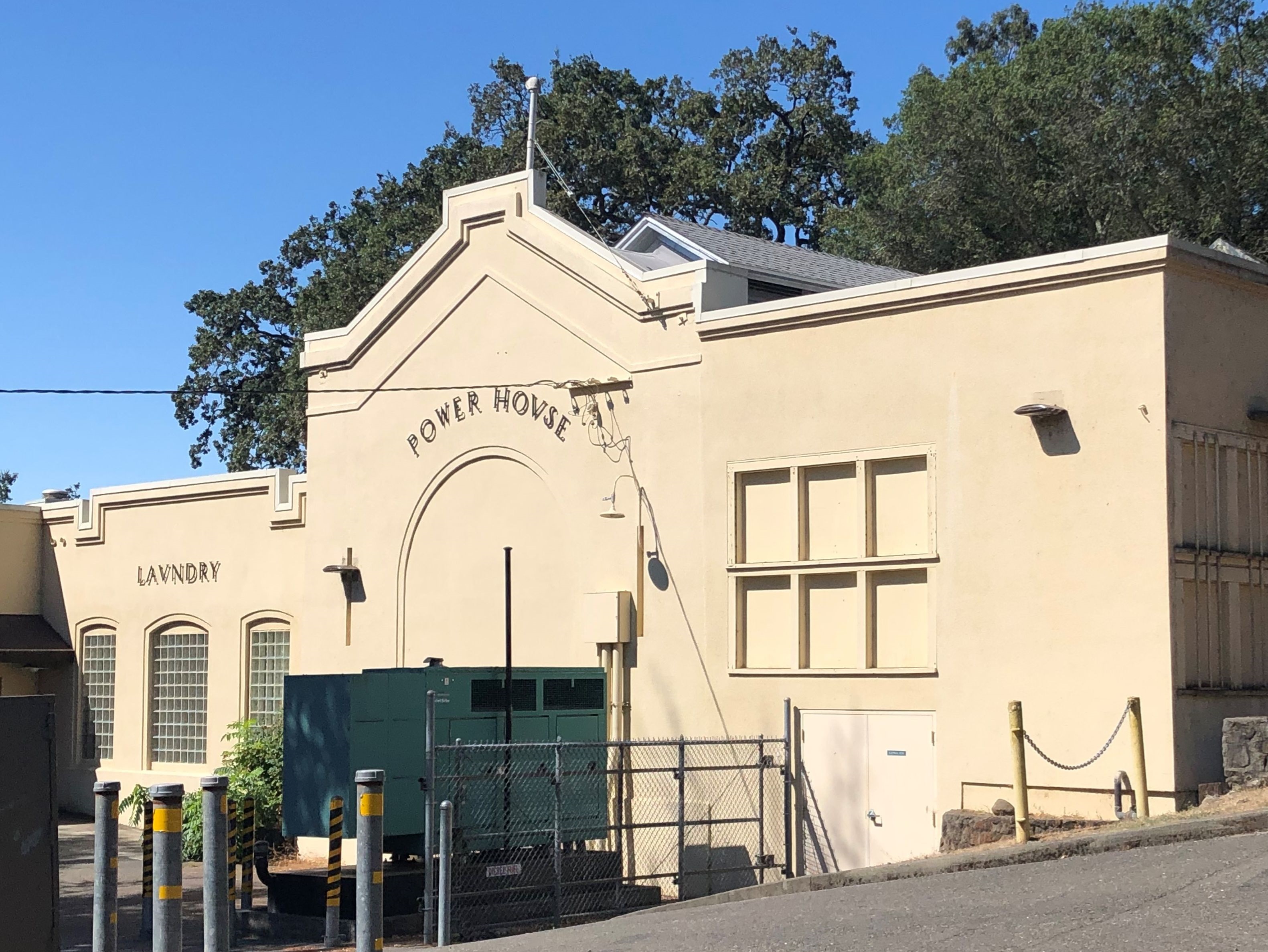 Current view of powerhouse