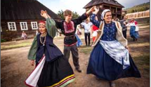 Women dancing