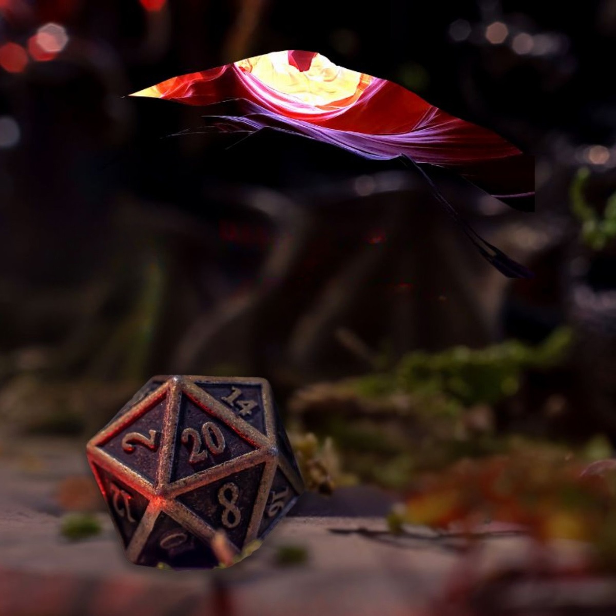 Dungeons and dragons die