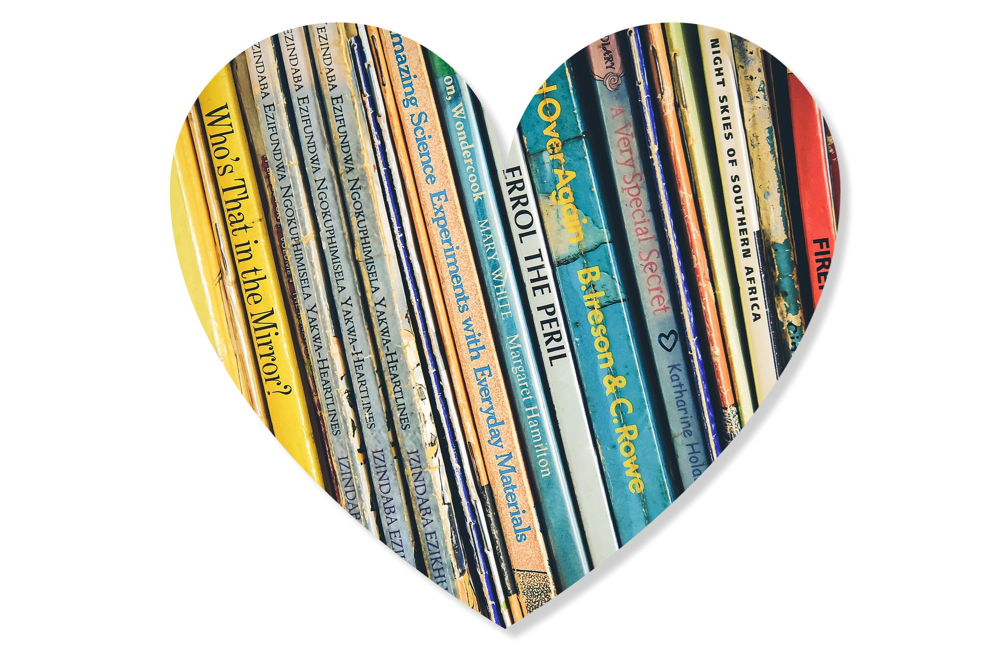 icons - hearts books lovers day photos