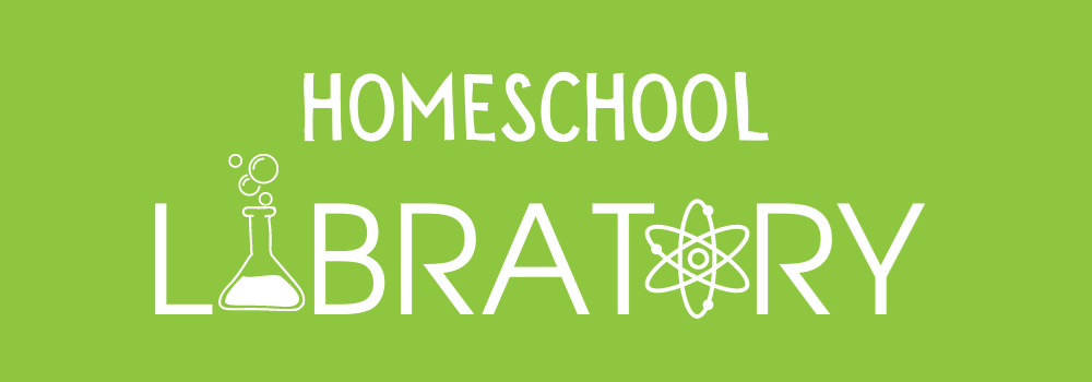 words "Homeschool Libratory" on green background
