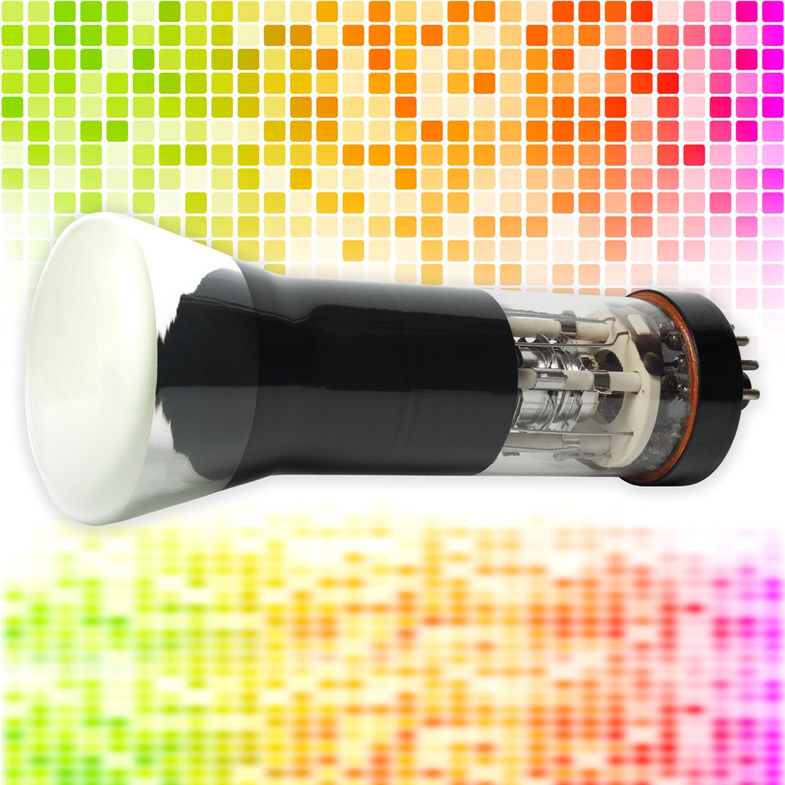 Colorful pixel background with a cathode in the foreground. External link opens in a new tab or window.