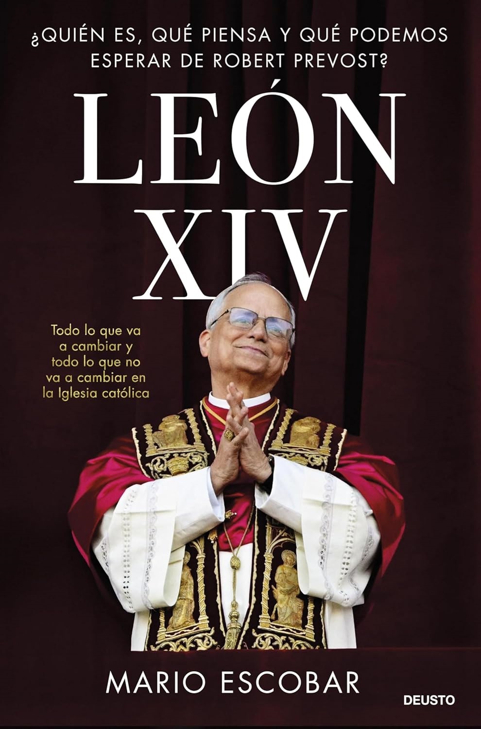 Cover of León XIV&nbsp;by Mario Escobar