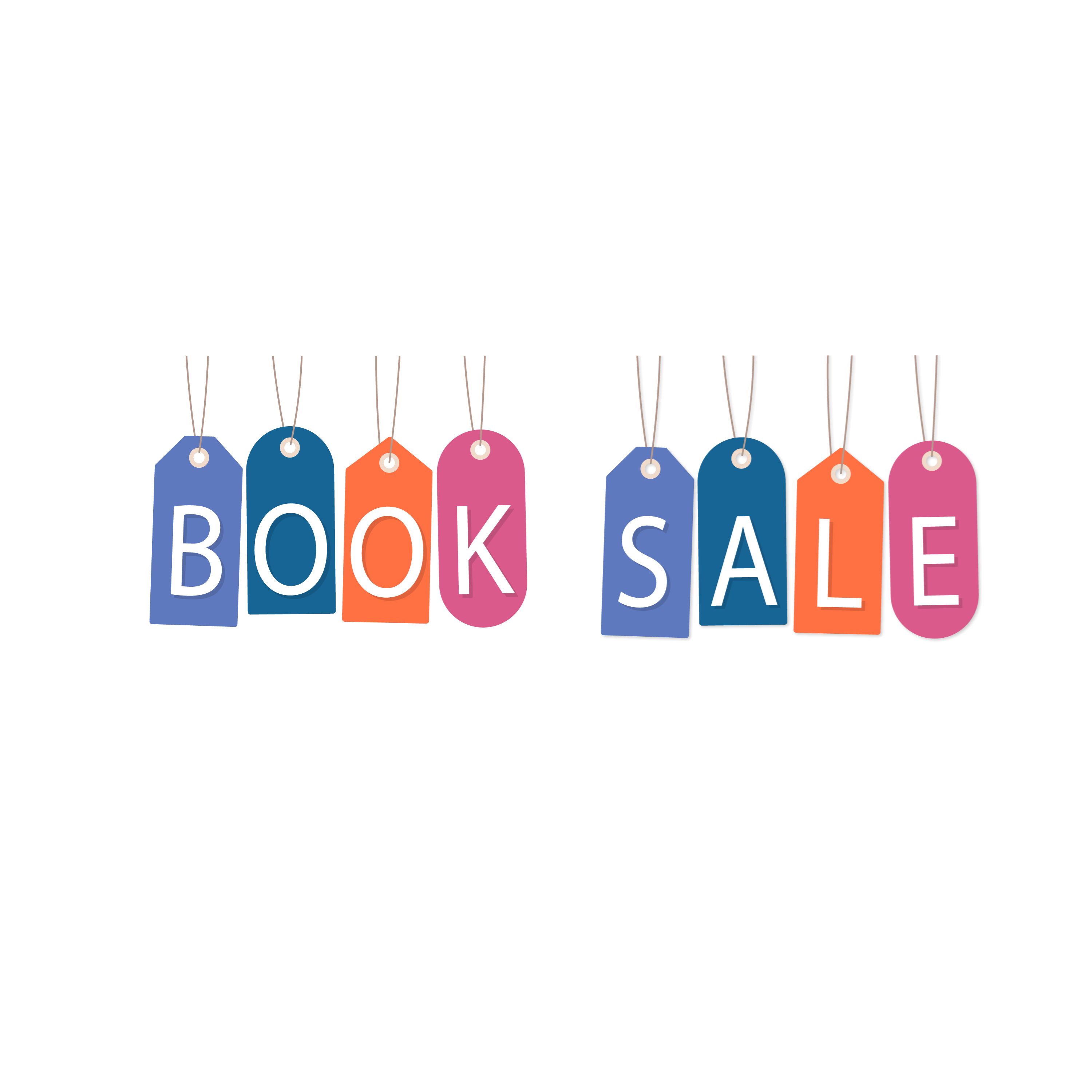 Icons - Book Sale Tags Logo