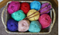 Basket of yarn